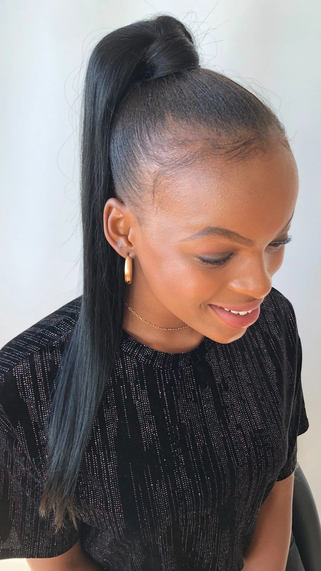 Her Hair Jet Black Ponytail - Hair Extensions South Africa
